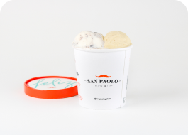 Duo San Paolo (400g) - 400g de Gelato para saborear momentos felizes. Escolha até 2 sabores.